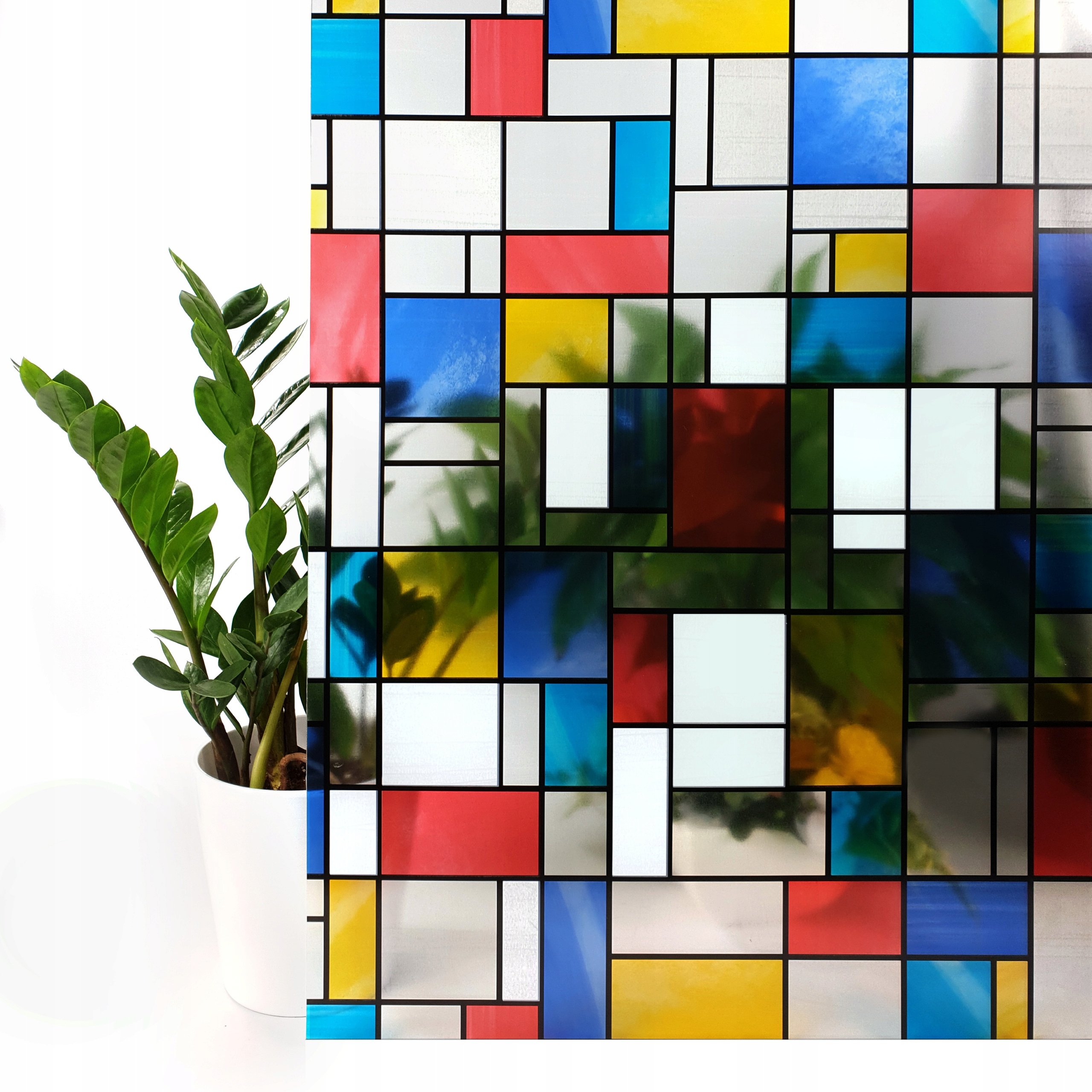 Witraż Okienny Do Renowacji Szklanych Elementów