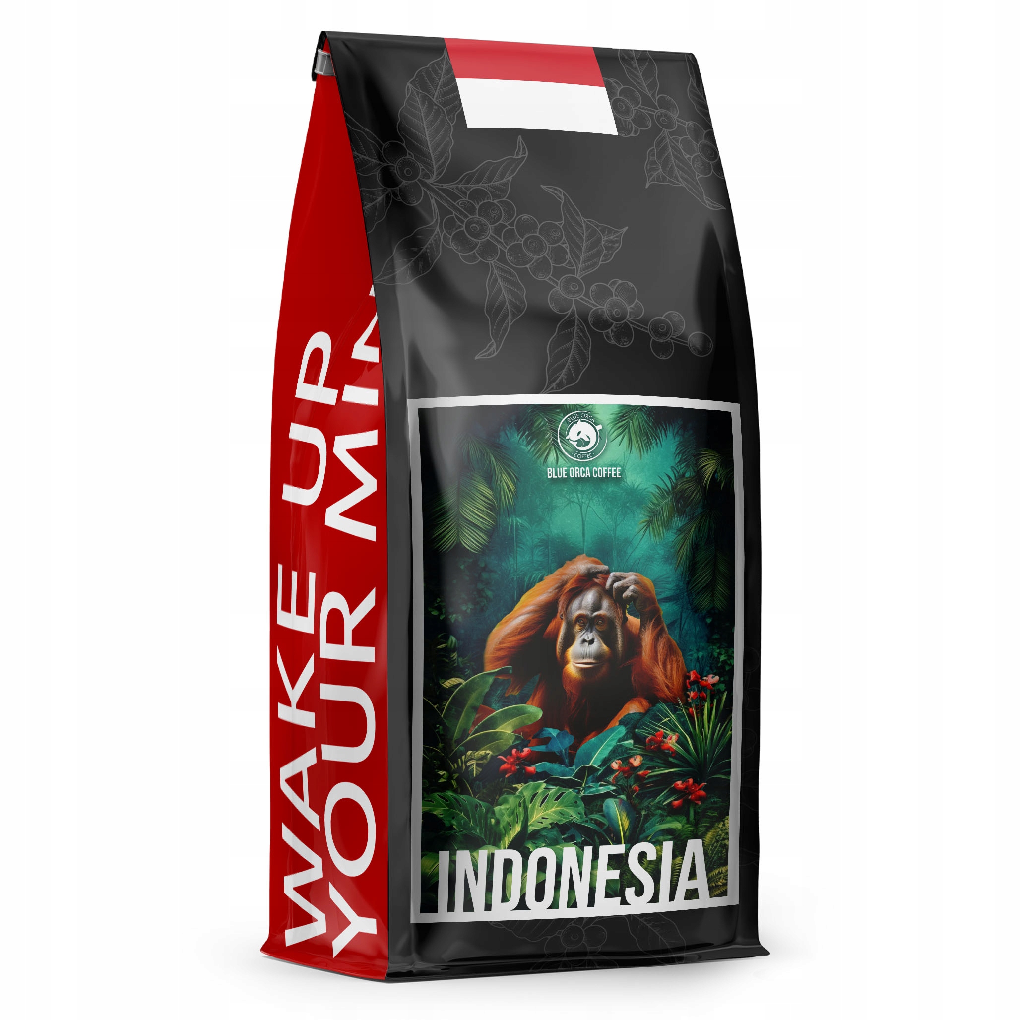 Levně Káva Zrnková Indonésie 500g Čerstvě pražená 100% Arabica Blue Orca Coffee