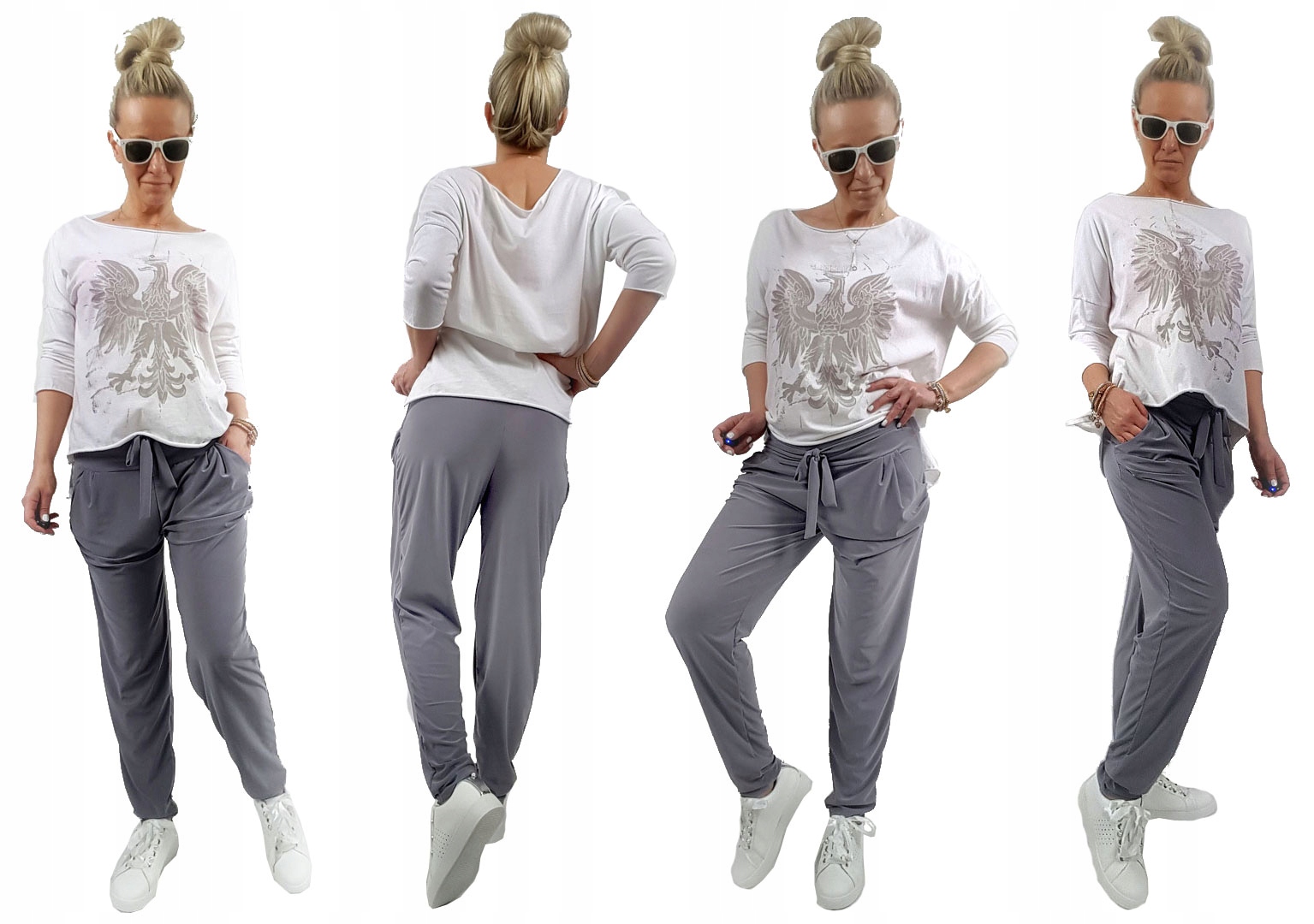 SPODNIE HAREMKI CYGARETKI BRYCZESY ALLADYNKI BAGGY