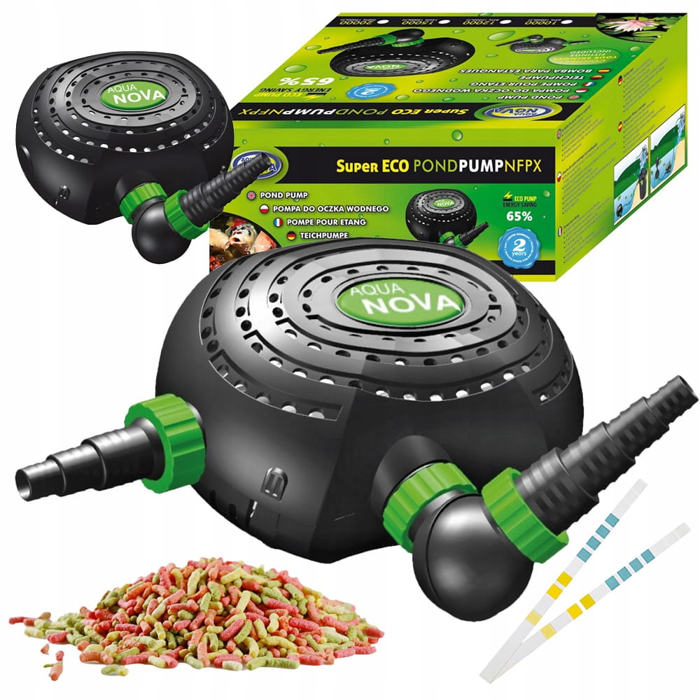 Aqua Nova NFPX-6500l/h Pompa Do Oczka Wodnego 32W Energooszczędna