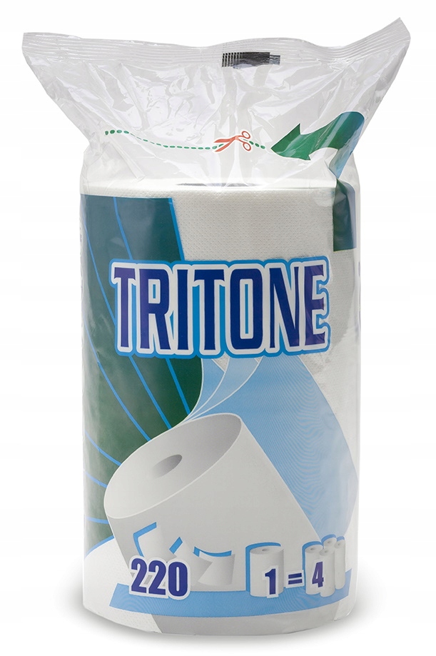 Levně Papírová kuchyňská role Celtex Tritone XXL New 3vrstvy 48,4m 1ks