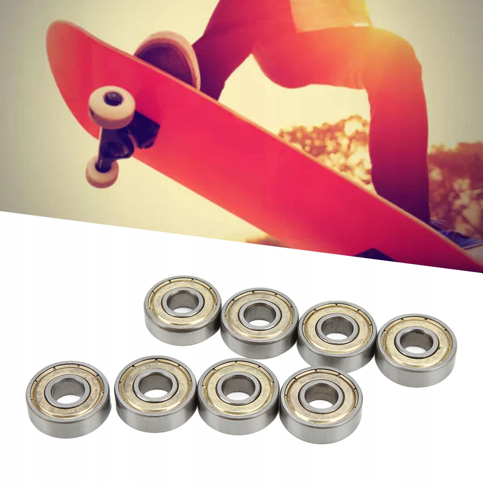 ŁOŻYSKA 608ZZ ABEC-11 DO ROLEK DESKOROLKI HULAJNOGI Klasa łożysk ABEC-11