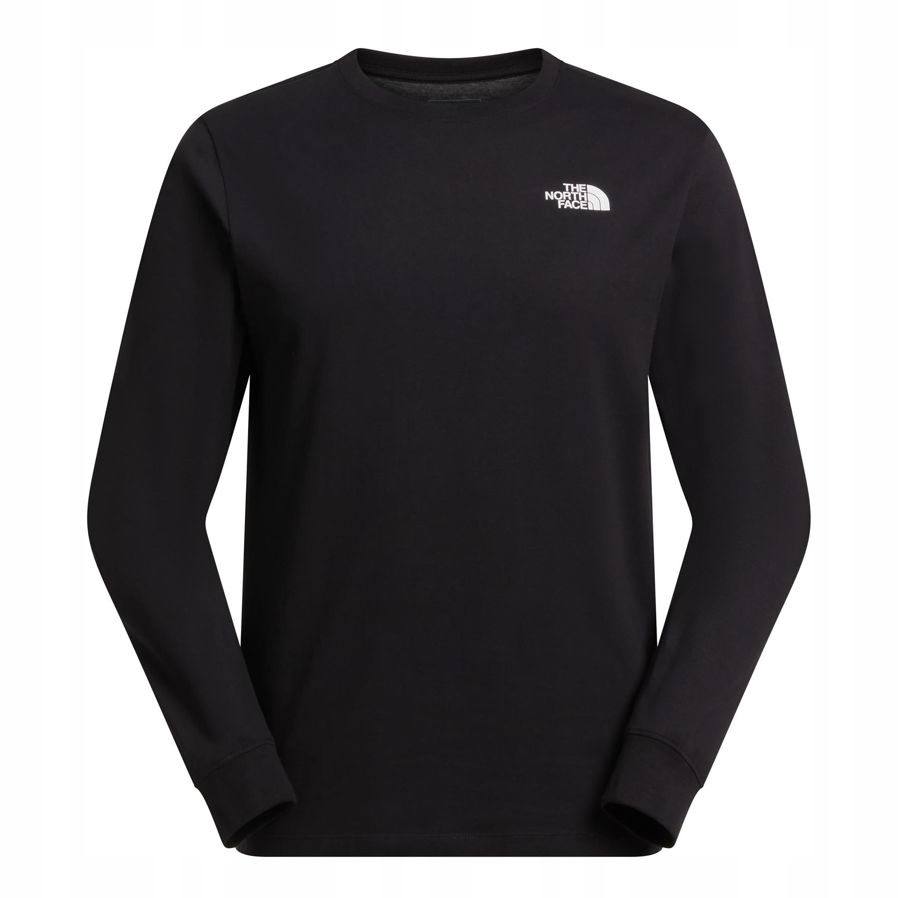 Pánský dlouhý rukáv The North Face Evolution Box Nse černý NF0A8B68KY4 vel. M