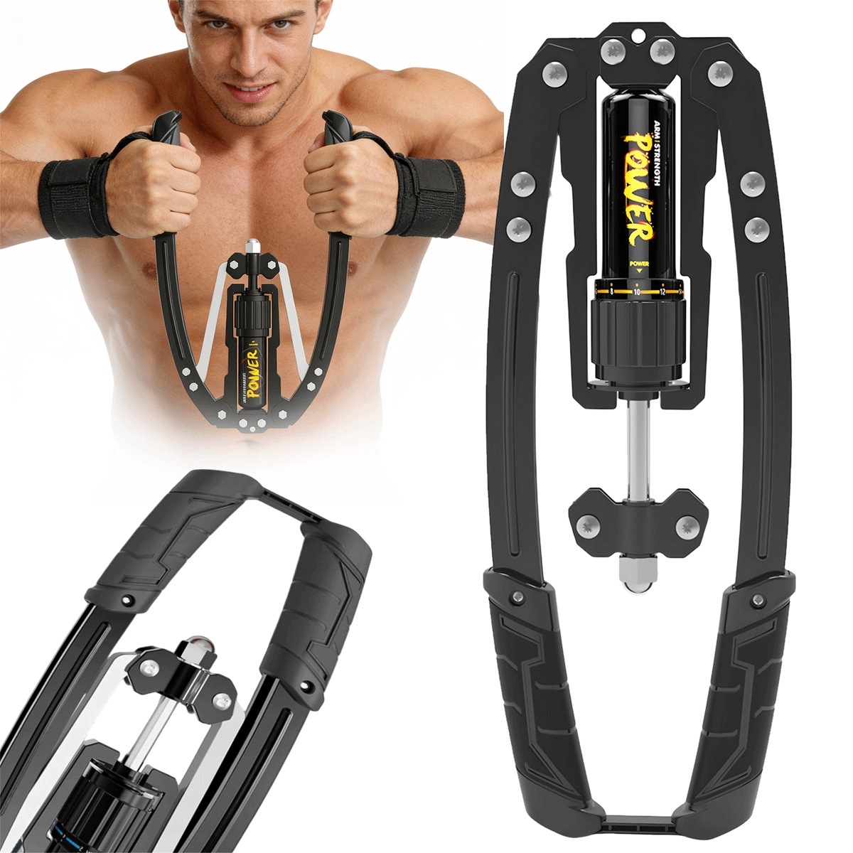 Hydraulický stlačovač Fitness Pro pro trénink zadní klece