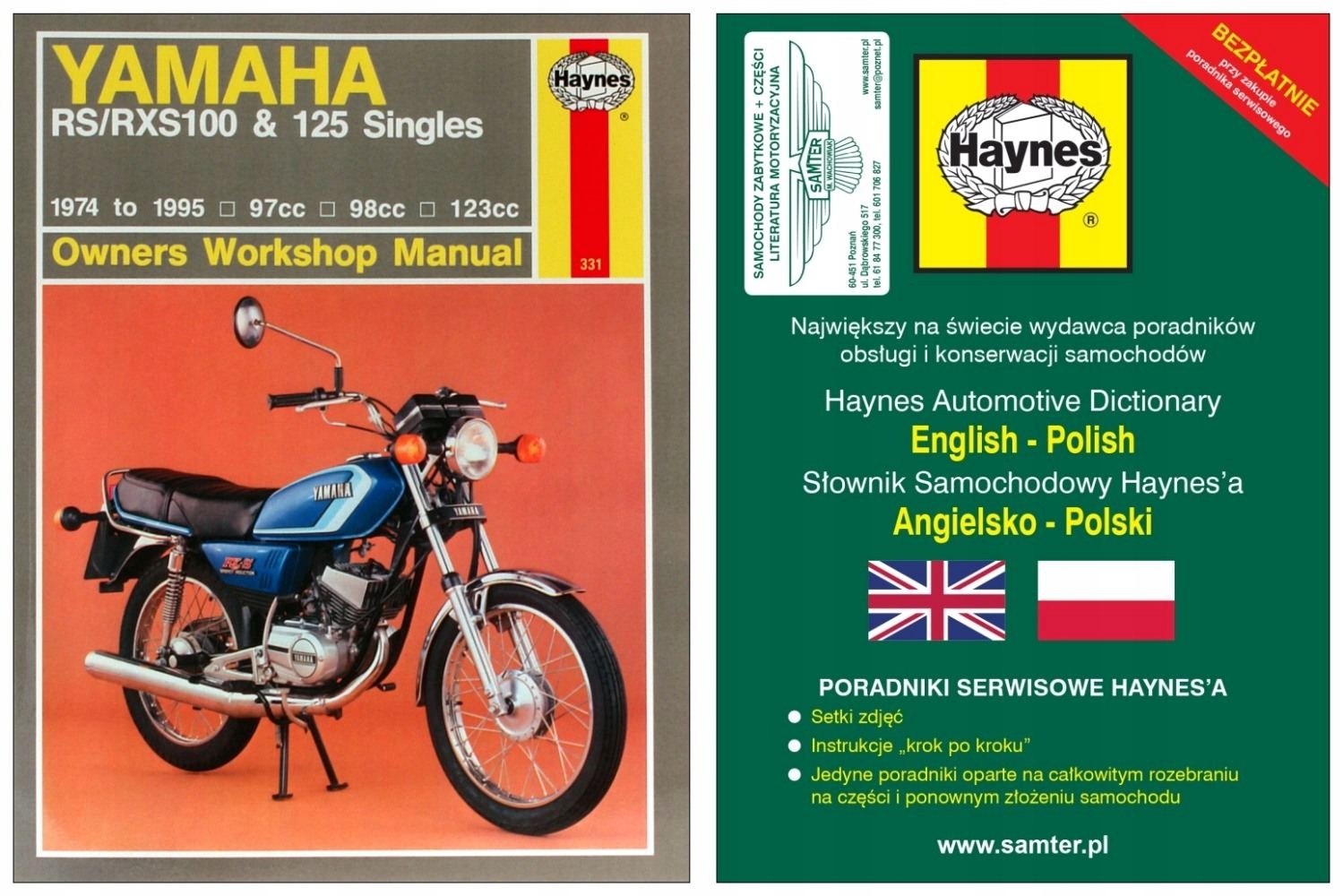 Yamaha Rs100 RS125 Rxs100 74-95 руководство Haynes
