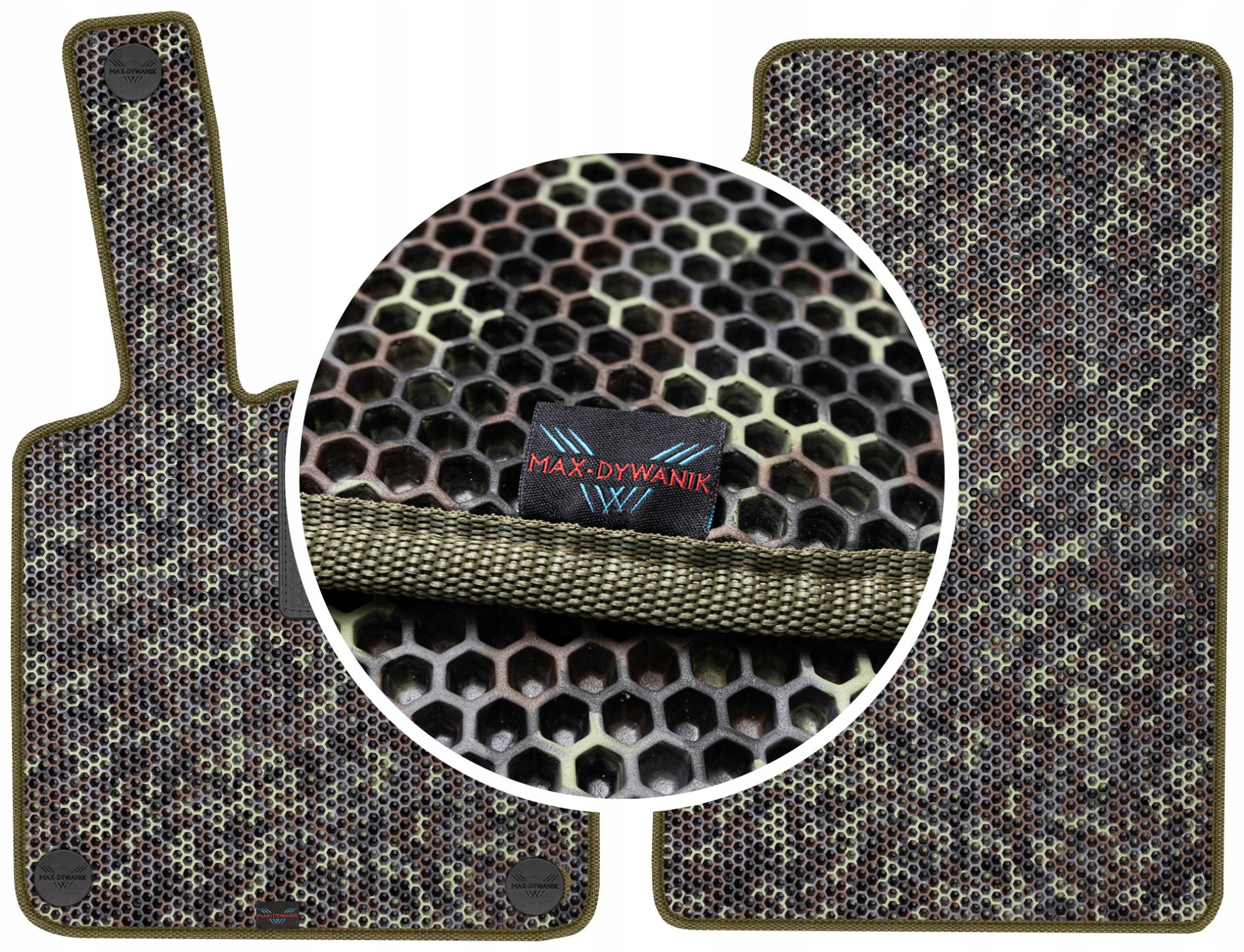 Smart Fortwo II 2007-2013 Gumové rohože Eva Moro