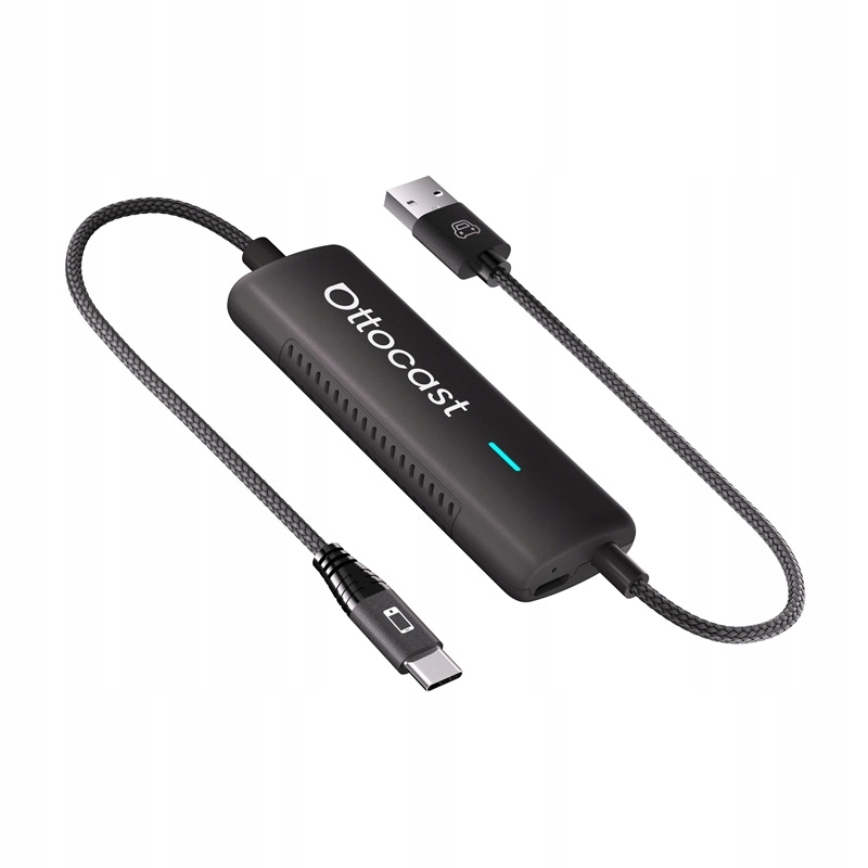 Ottocast CA450 Adaptér do auta MirrorCast Carplay Android Auto Bt 5.2
