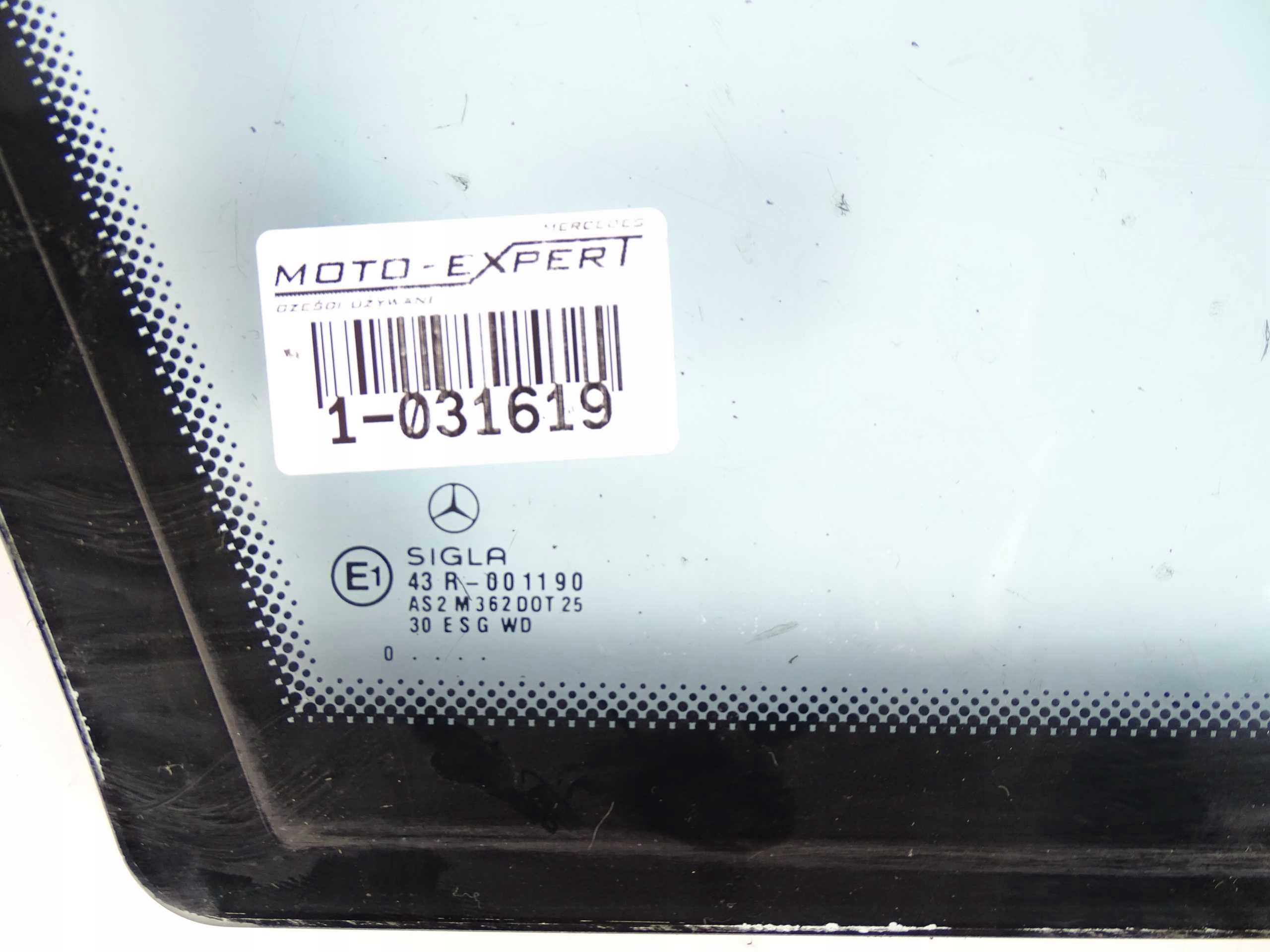 Mercedes E W210 KOMBI SZYBA BAGAŻNIKA LEWY TYŁ Typ samochodu Samochody osobowe