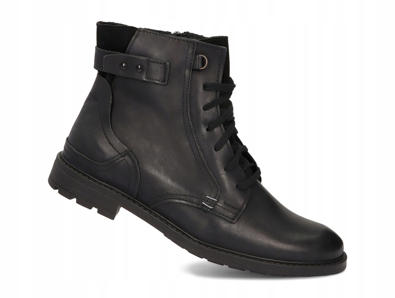 BUTY MĘSKIE SZTYBLETY OCIEPLANE PL SKÓRA 856 CZ 44 Marka Komodo