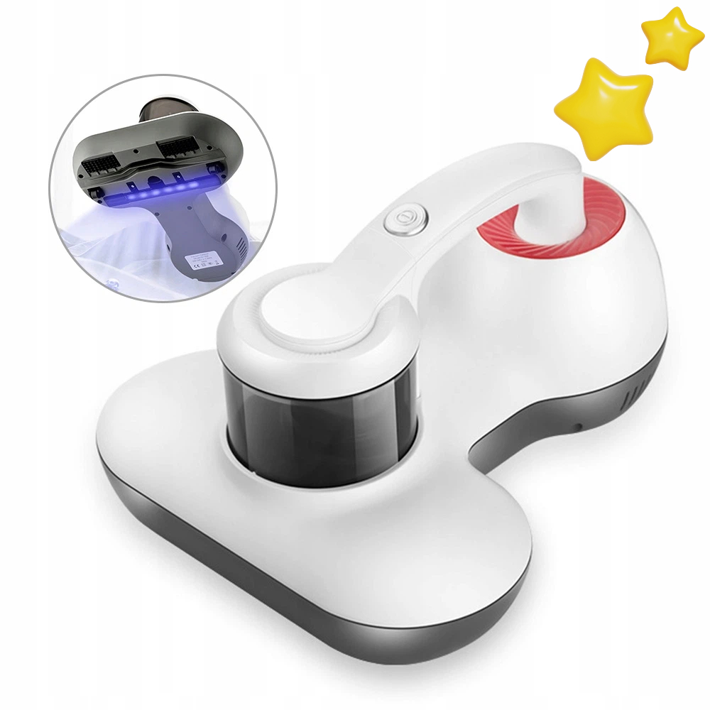 Levně Antibakteriální Uv Vysavač 16 Kpa Ruční Matrace Roztoce Kartáček