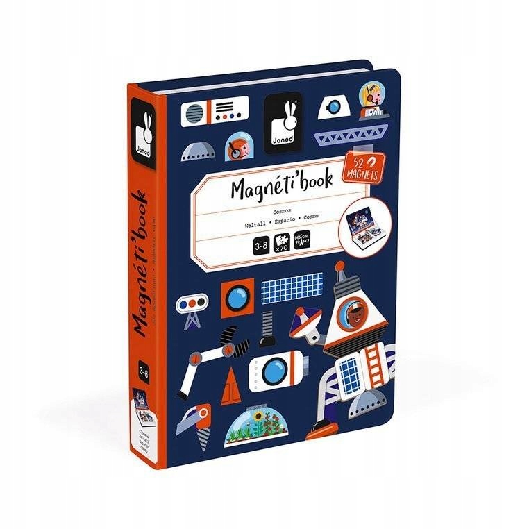

Janod Magnetibook Kosmos Układanka magnetyczna