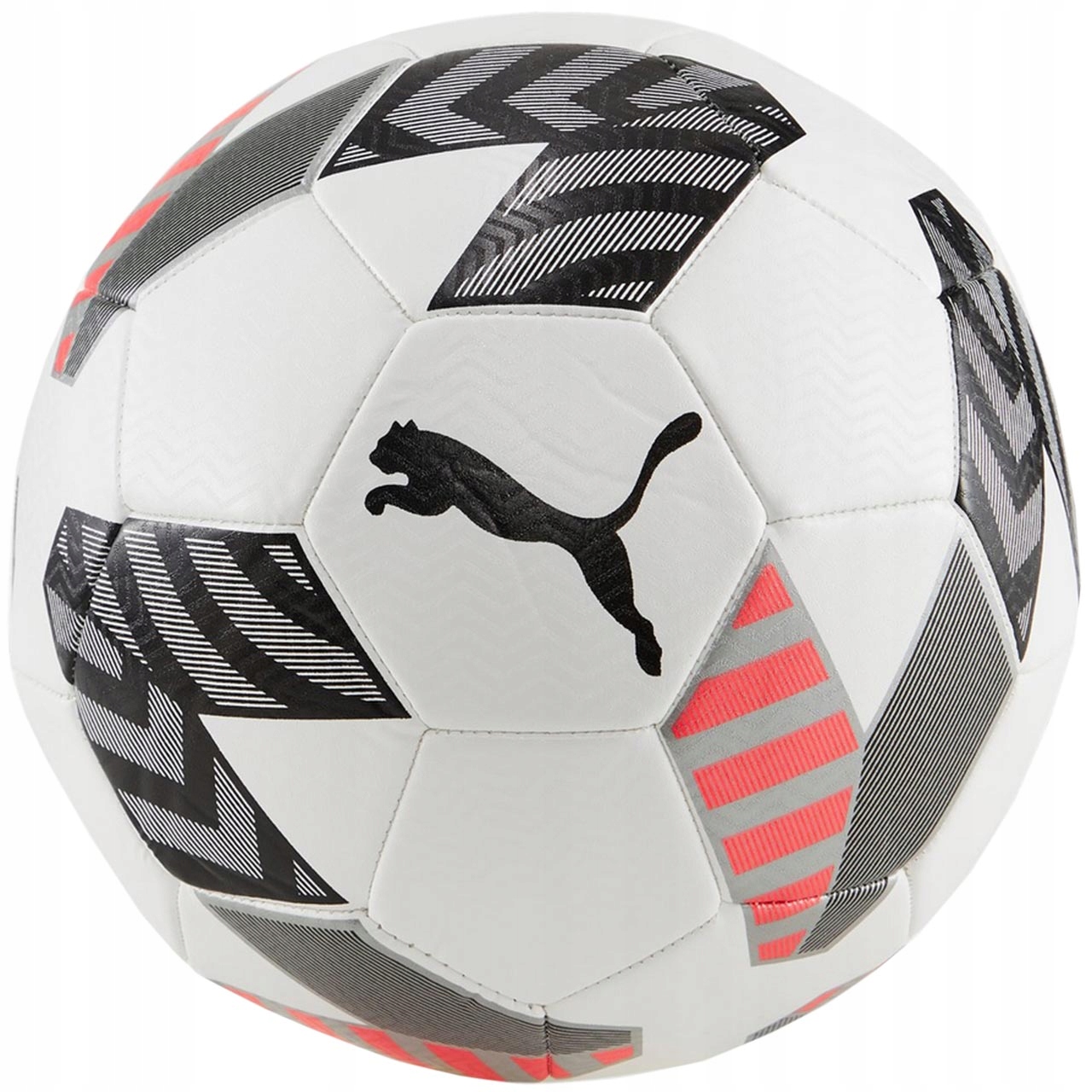 Piłka nożna Puma King Ball biało-szara 4