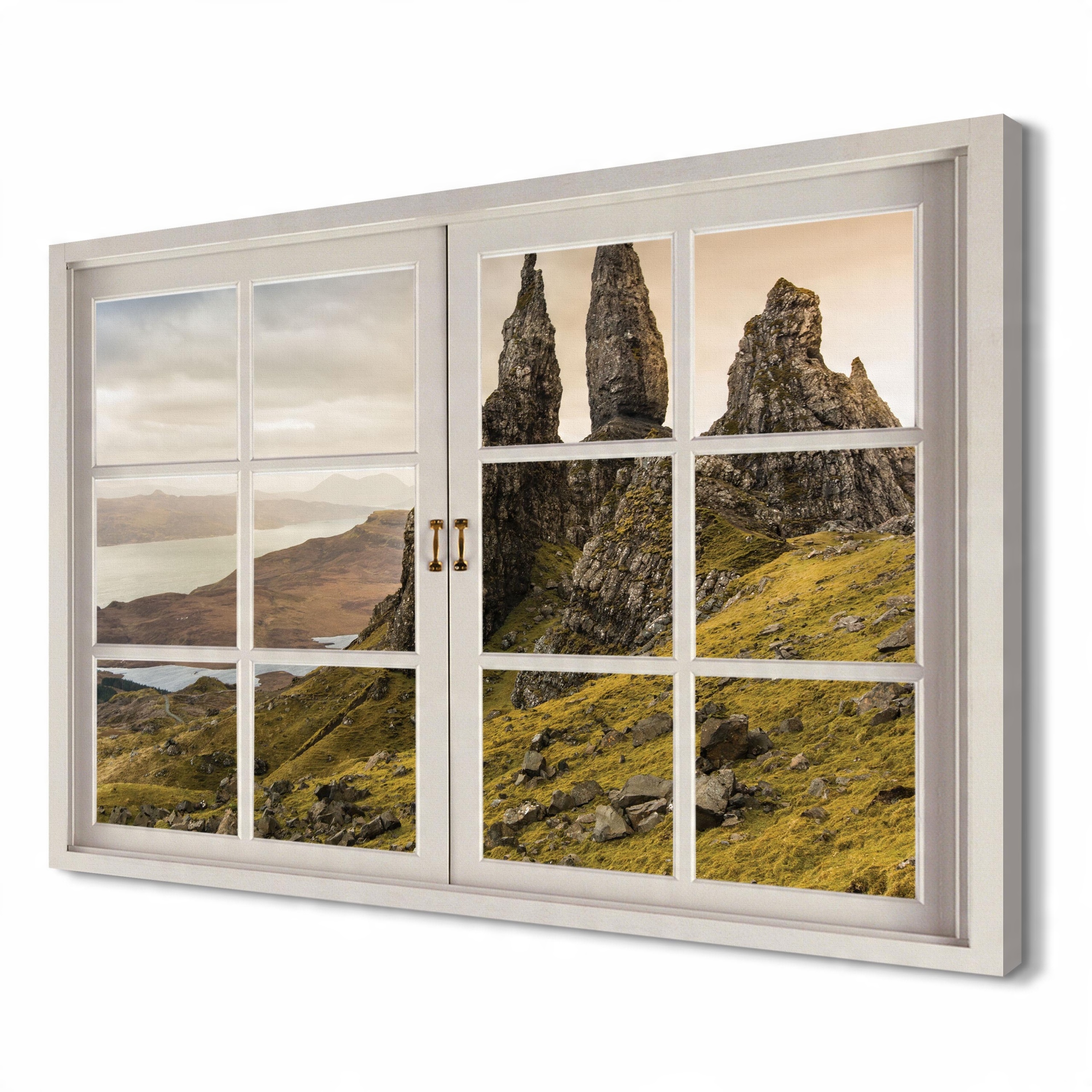 

The Old Man of Storr 120x80 Wydruk na płótnie 3d