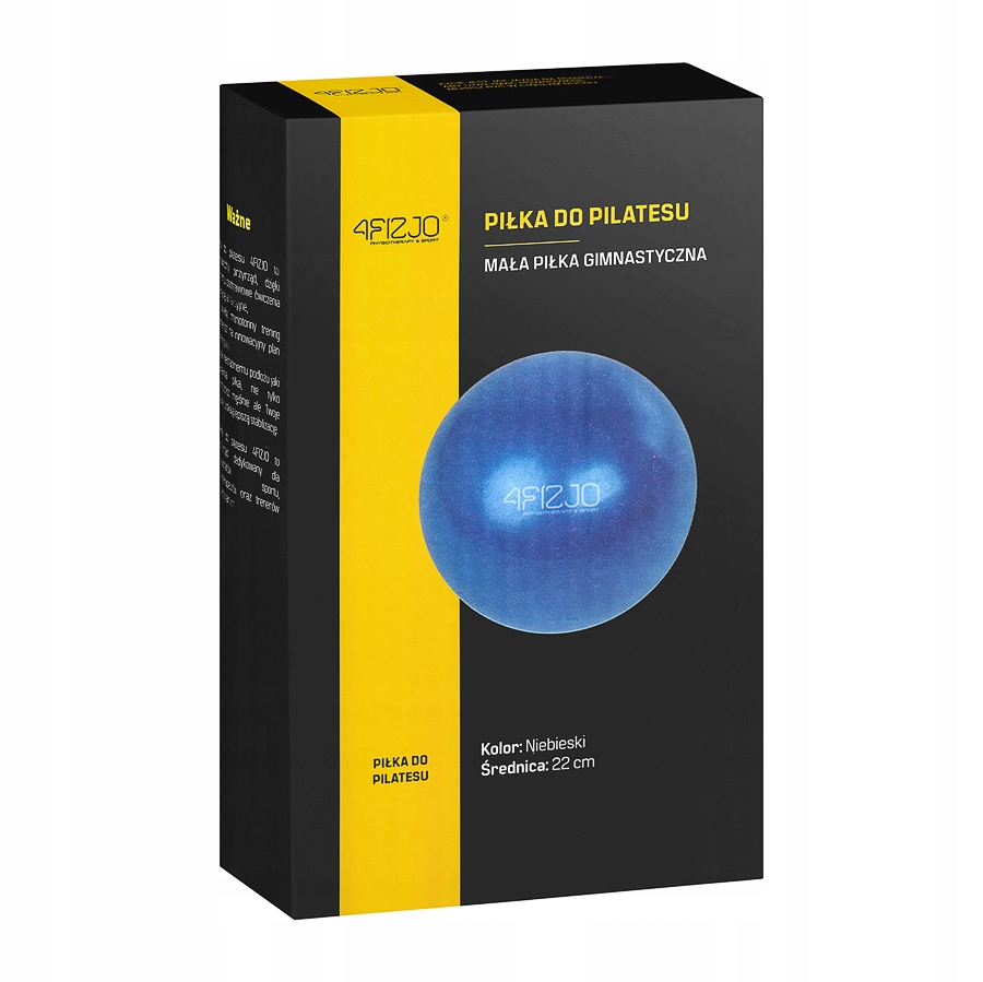 PIŁKA DO PILATES REHABILITACYJNA 22CM FITNESS JOGA Marka 4FIZJO