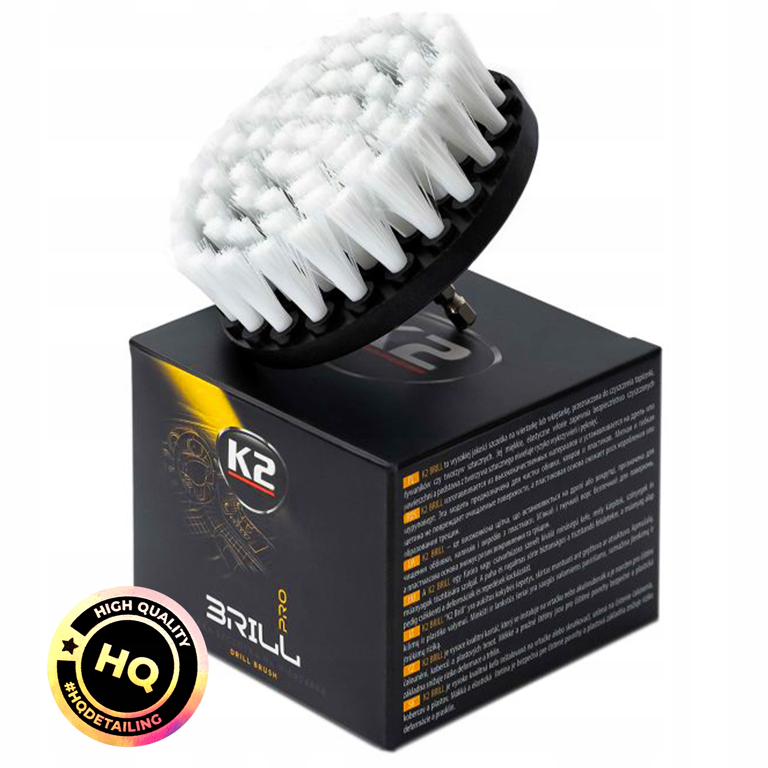 

K2 Brill szczotka na wiertarkę do prania tapicerki