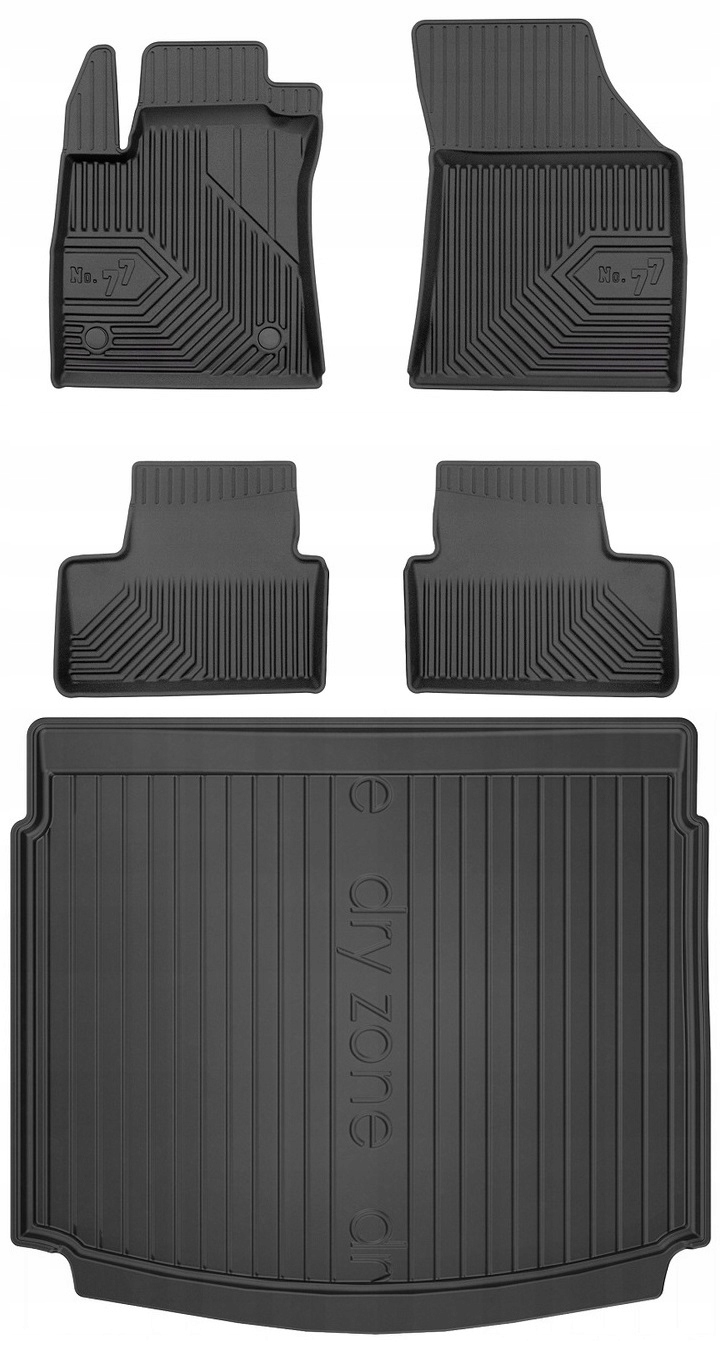 Set 77 Koberce a rohože Renault Megane 4 Kombi od roku 2016- g