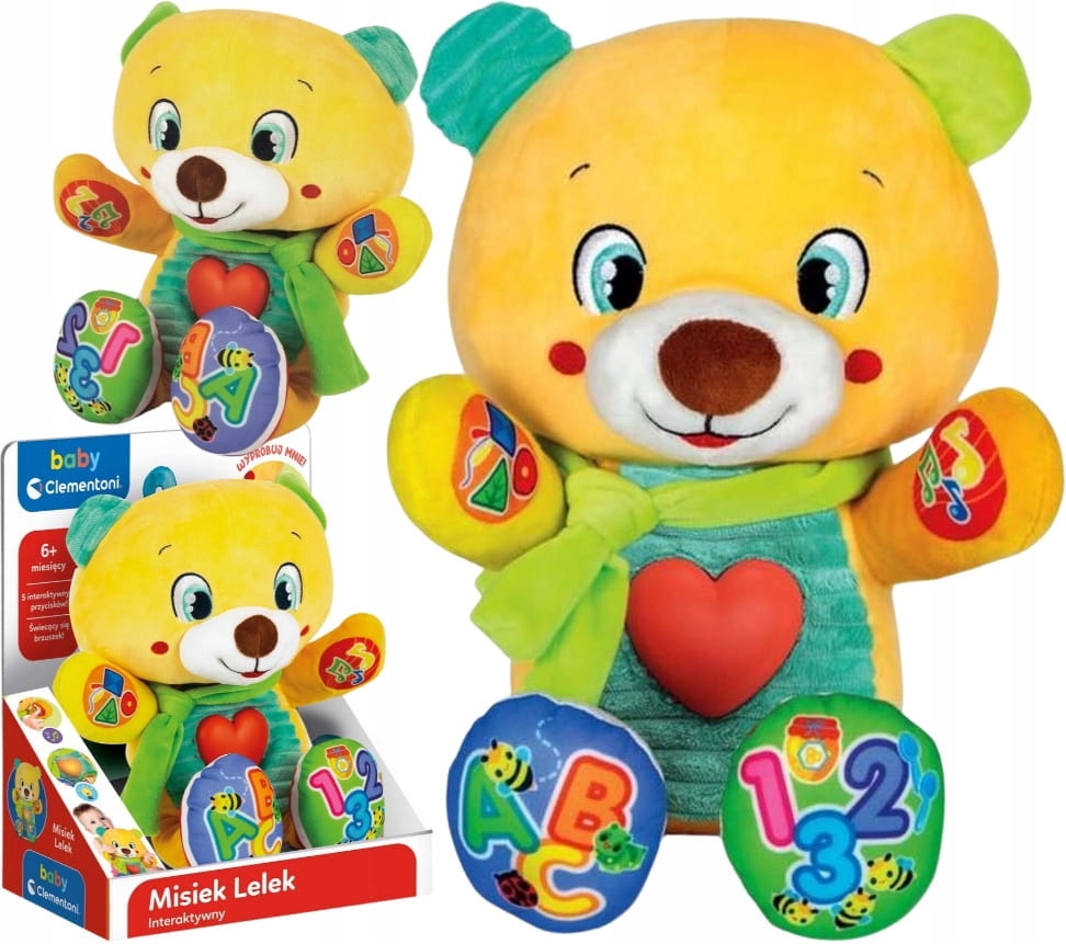 

Clementoni Interaktywny Miś Lelek Misiek Pl 30cm