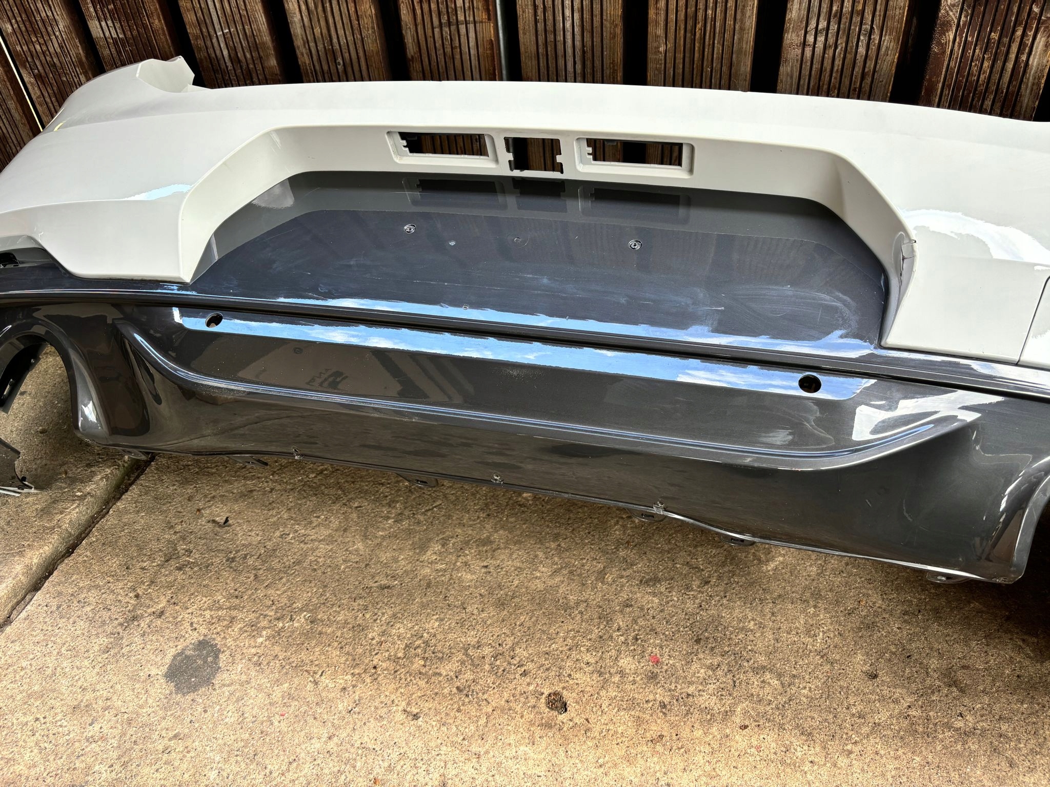 bumper rear BMW X2 F39 m-packet