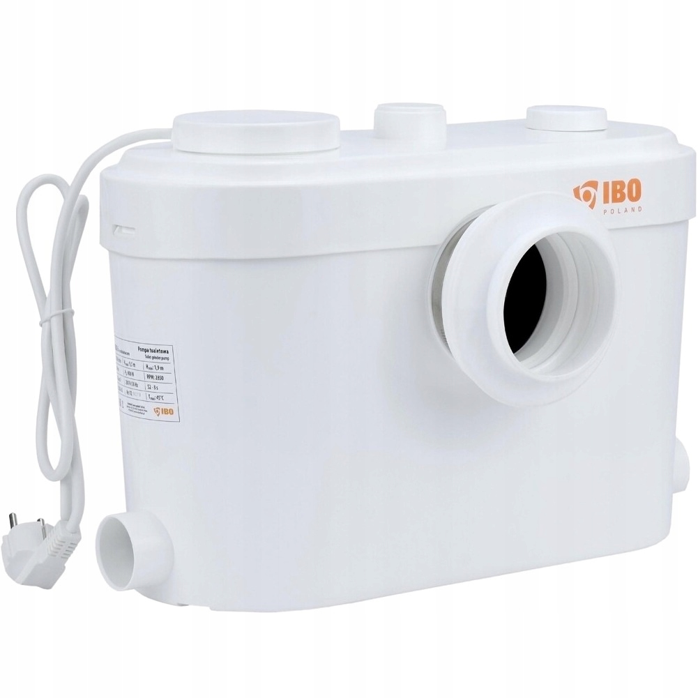 Sanibo 6 (0,6 Kw, 230 V) Toaletní Čerpadlo S Drtičem