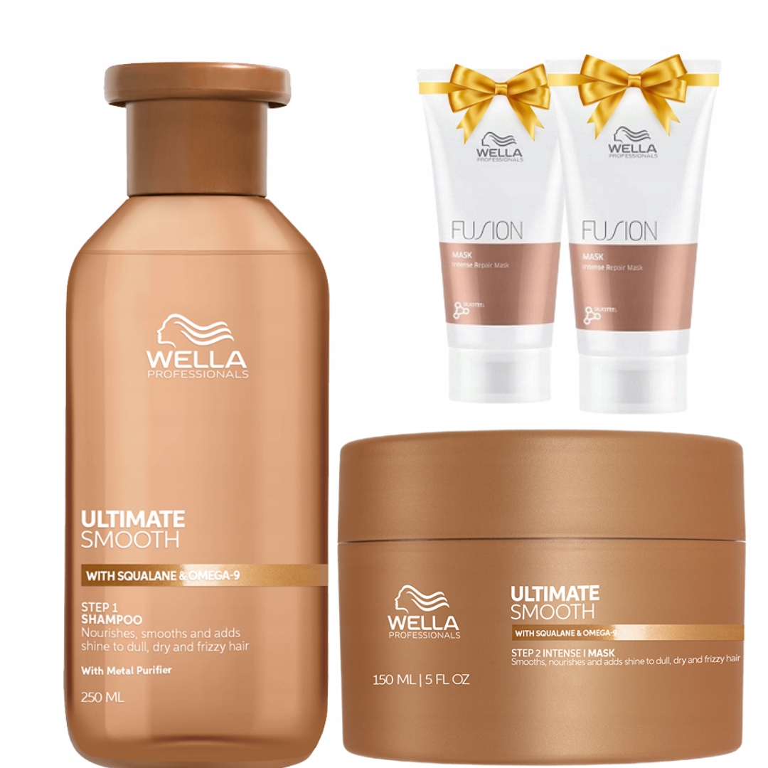 Wella Ultimate Smooth Šampon a maska na suché vlasy Sada 2 ks