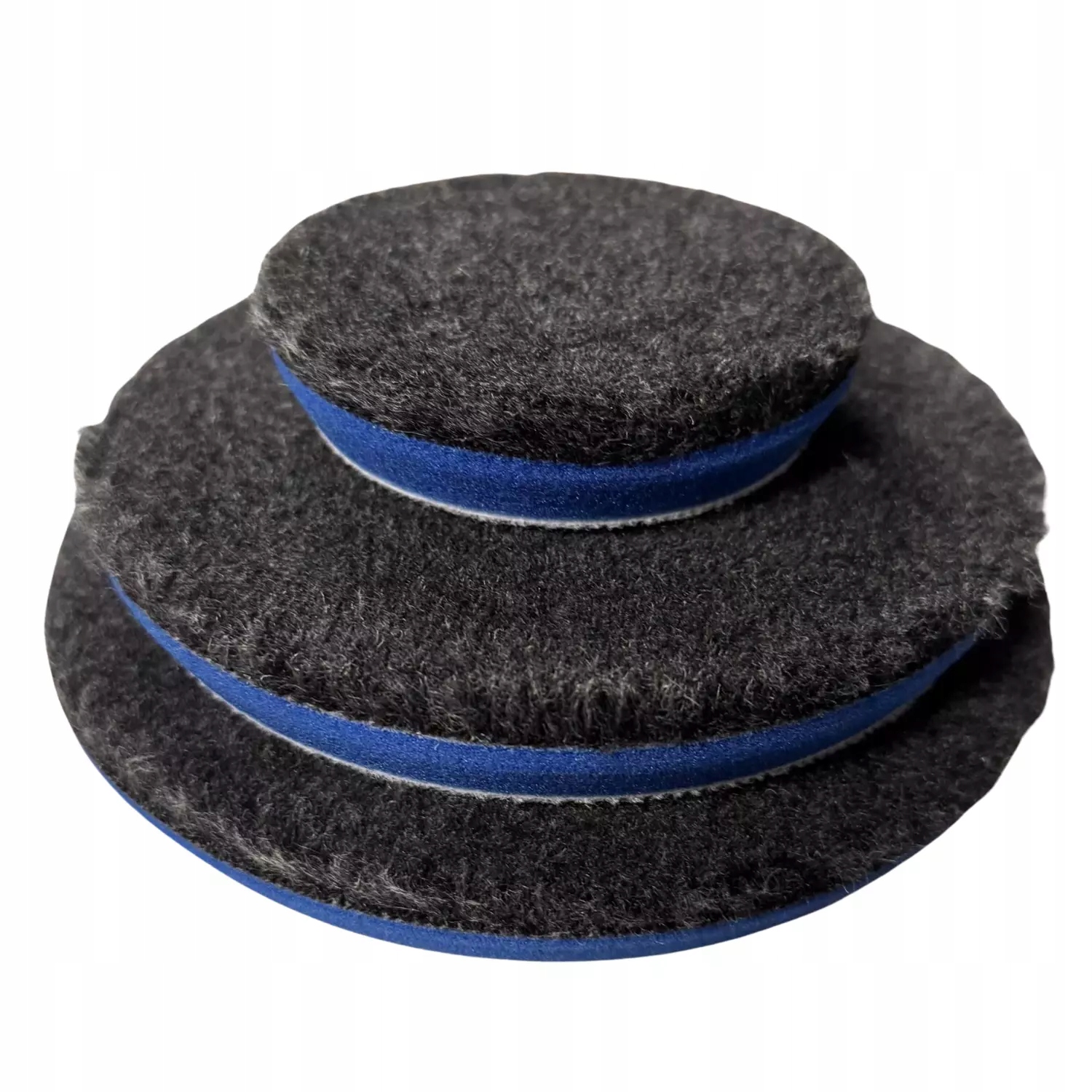 CarDNA Kosa Futro Black/Blue 75mm 2szt. Agresywne futro polerskie