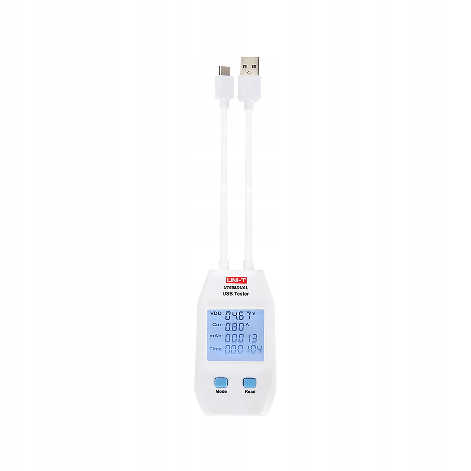 

Monitor portu Usb A i C Uni-t UT658DUAL tester