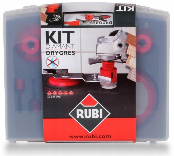 RUBI 06969 KORONKI 6SZT WIERTEŁ DO GRESU DRYGRES Marka Rubi