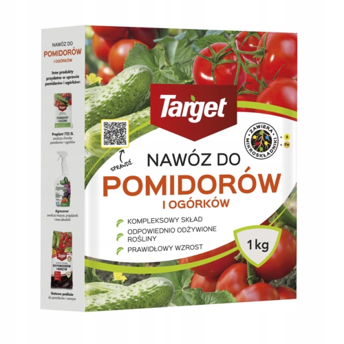 Nawóz do Pomidorów i Ogórków 1kg Target