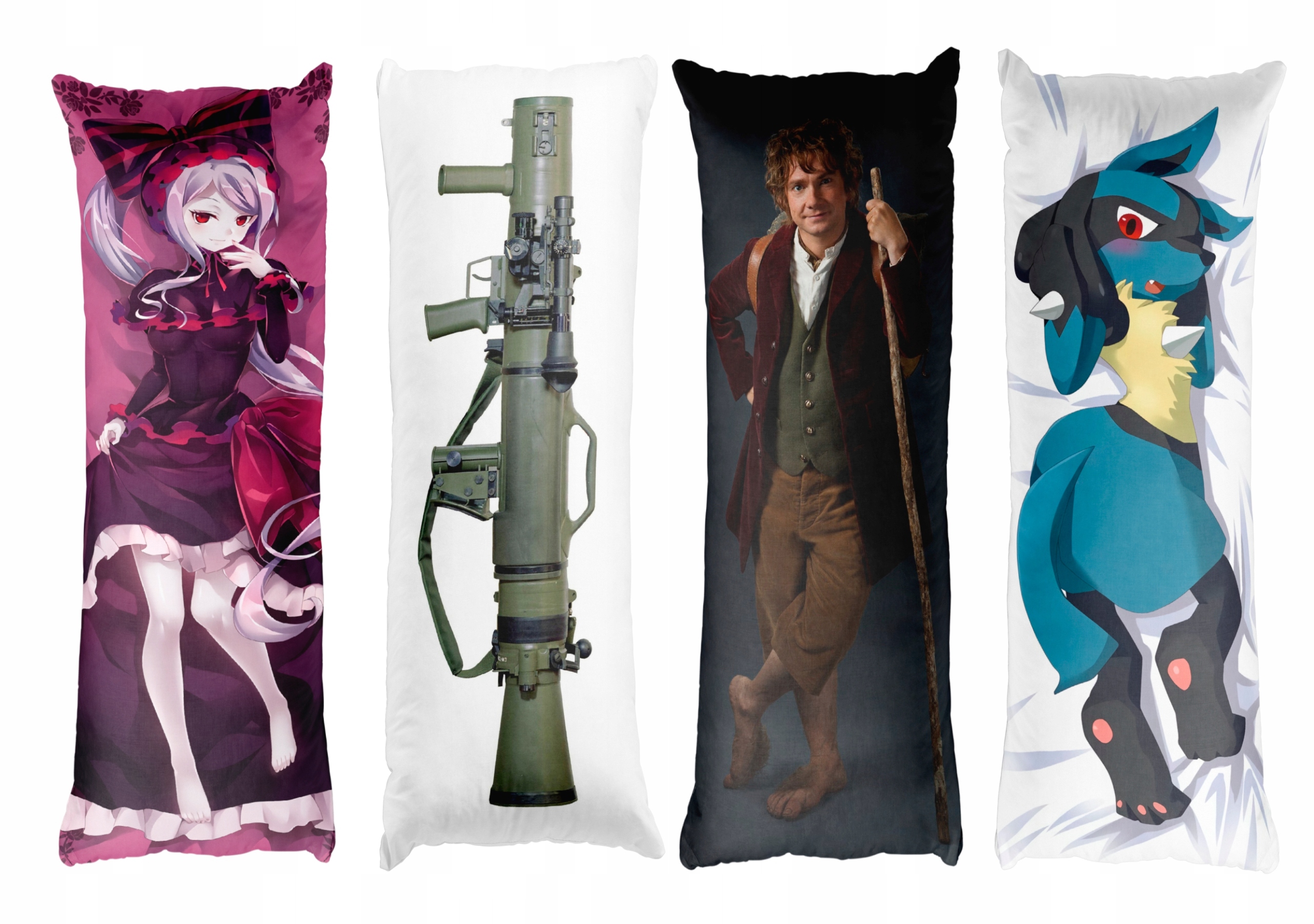 

foto poduszka Duża dakimakura z grafiką140x50