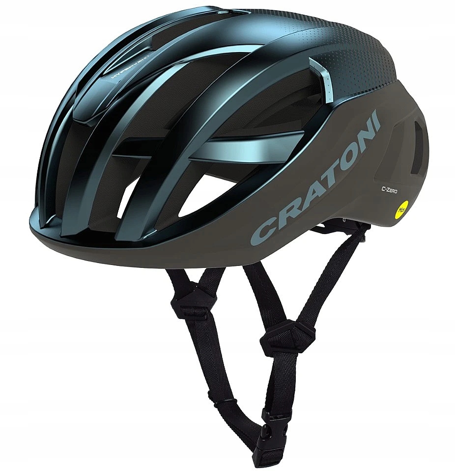 kask Cratoni C-Zero Mips Blue/Black Glossy Matt