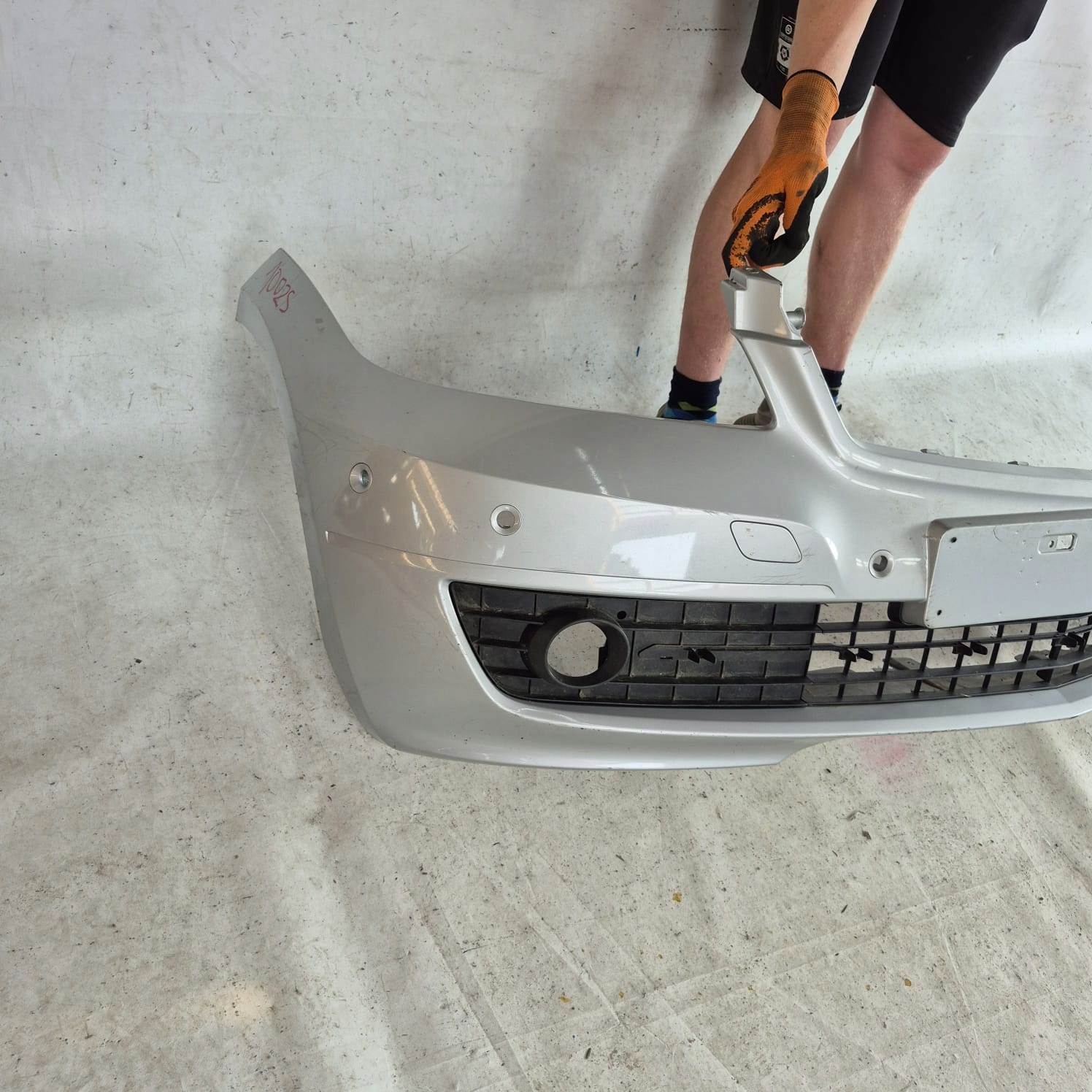 MERCEDES A-class W169 LIFT 08-12 bumper front front PDC