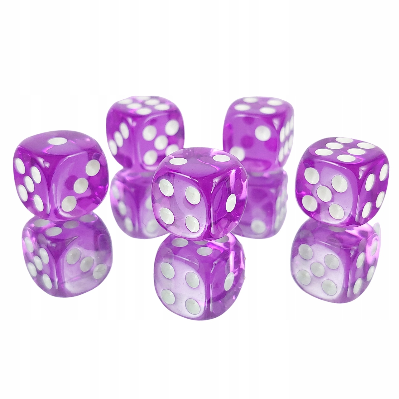 ZESTAW 2 KOSTEK K6 RPG SMOCZA RUNA KOŚĆ 1,1 CM Liczba ścian 6