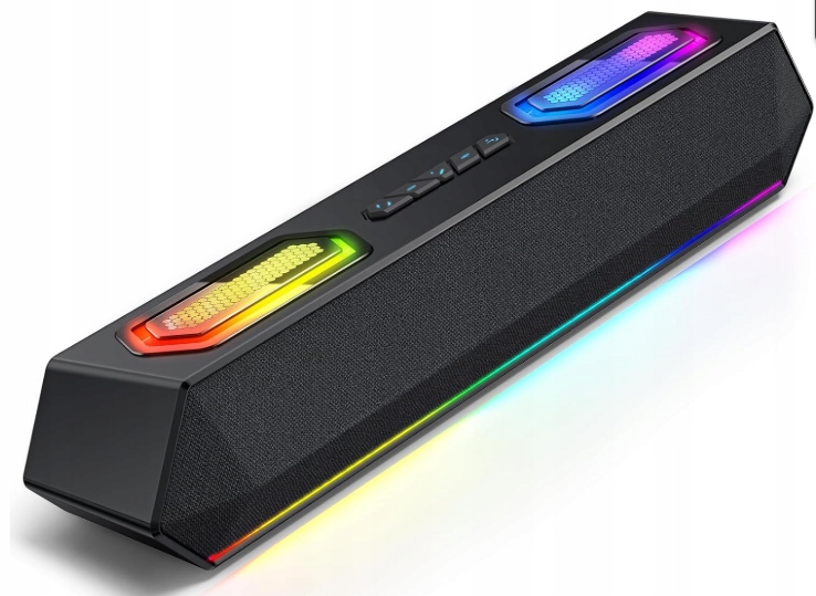Počítačový Soundbar Rgb Led 60W Herní Stereo