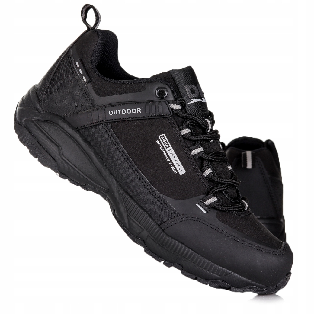 Buty sportowe Dk Predator Low 1096 Blk D Outdoor Sotfshell