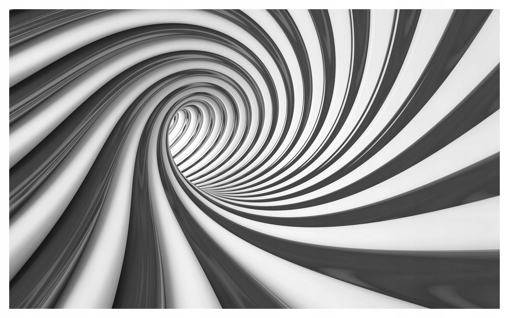 Fototapeta Tunel 350x250 Čiernobiela abstrakcia perspektíva ilúzia lepidlo