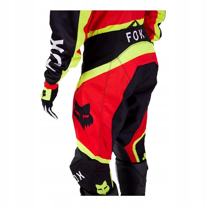 Detské nohavice Fox Junior 180 Ballast Black/red čierna červená Darčeky