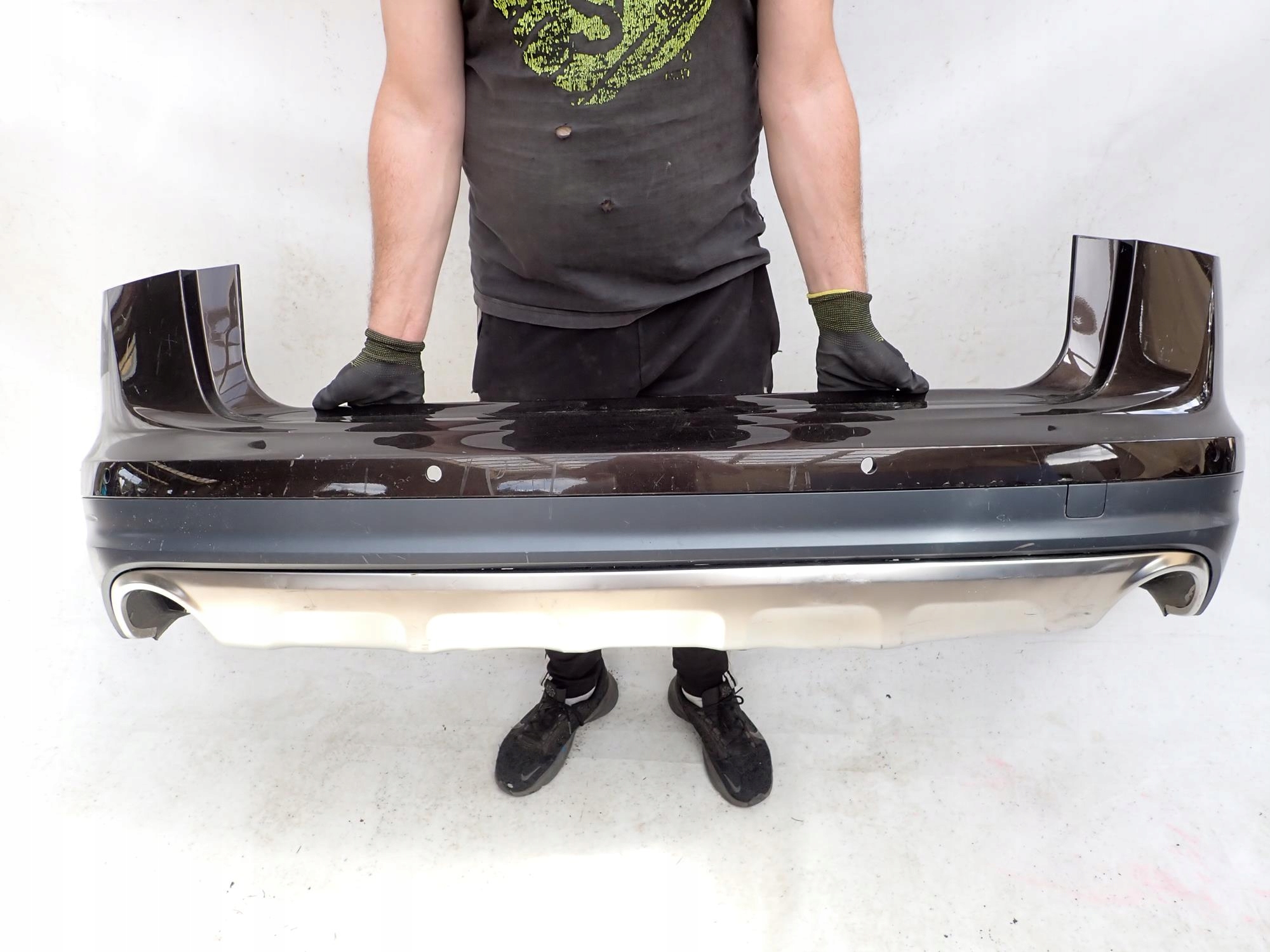 AUDI A6 C7 4G ALLROAD 12-14 bumper rear part rear 4XPDC