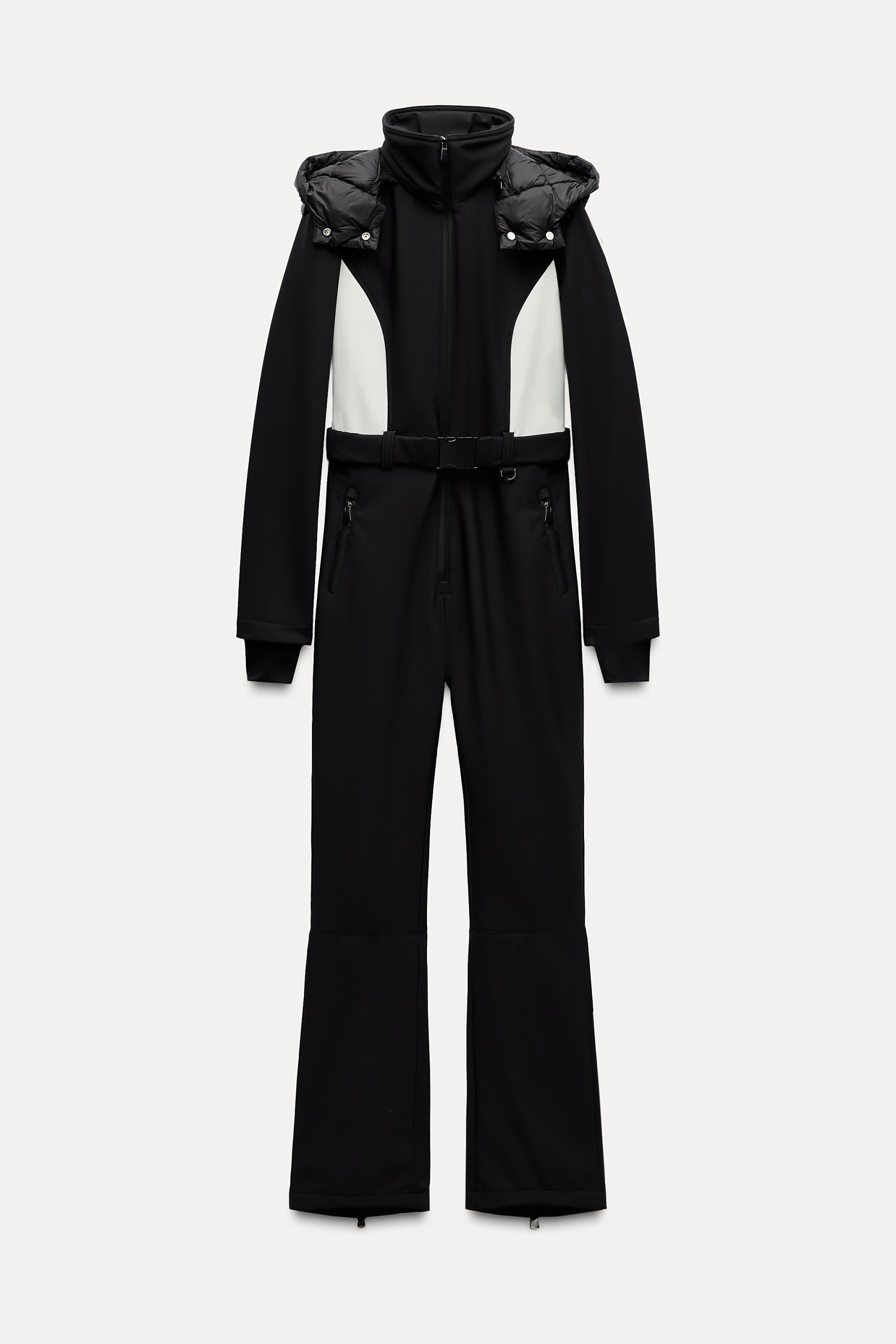 ZARA KOMBINEZON PUCHOWY SKI COLLECTION S WODOODPORNY DAMSKI