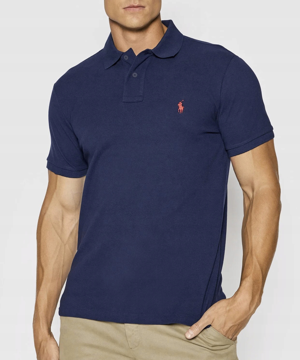 Polo Ralph Lauren Pánská polokošile tmavě modrá vel 3XL