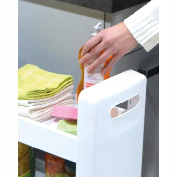 Szafka uniwersalna na kółkach ANTRACYT Głębokość mebla 22 cm