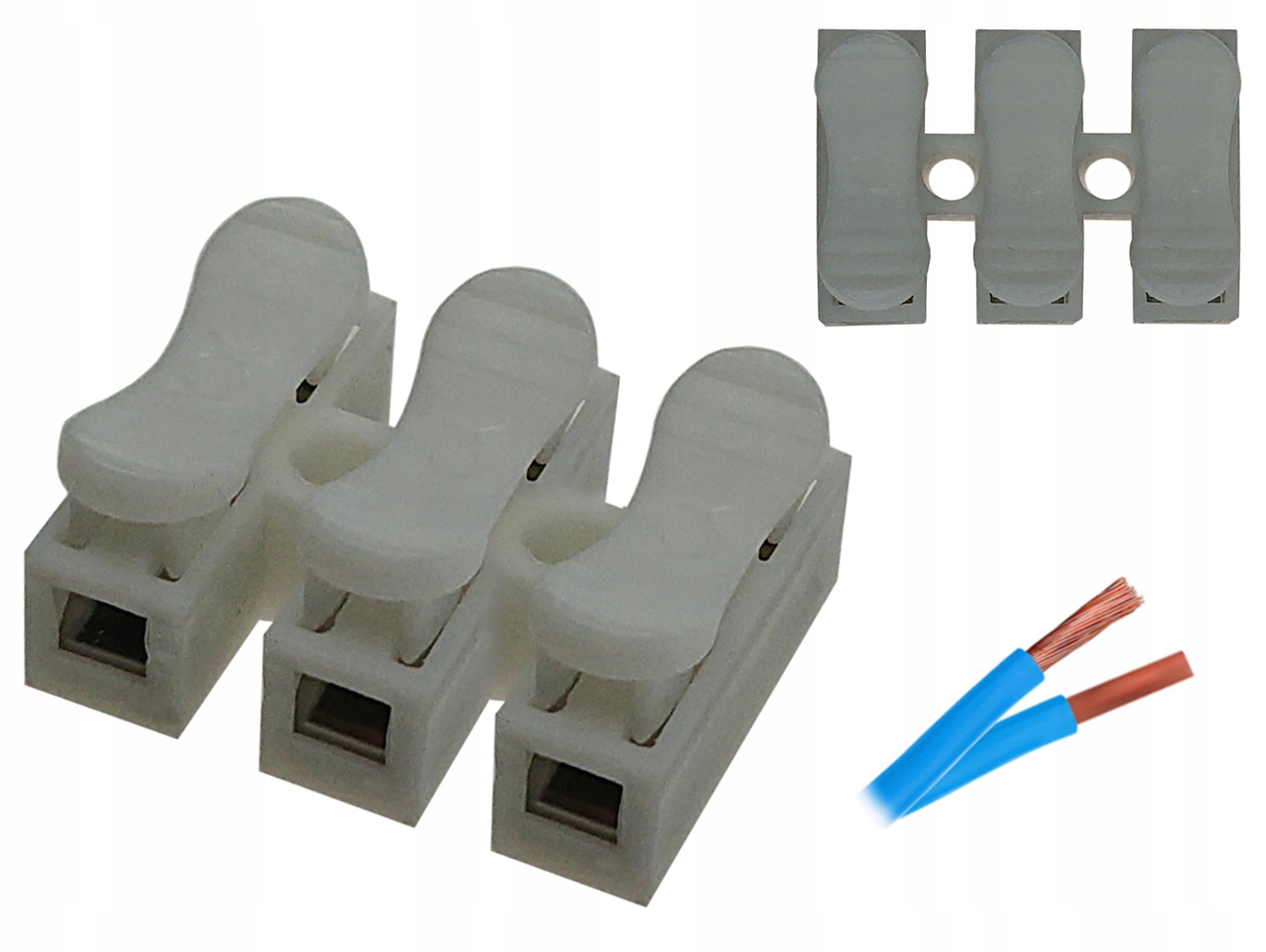 

Kostka Elektryczna Złączka Instalacyjna 3-3 10szt