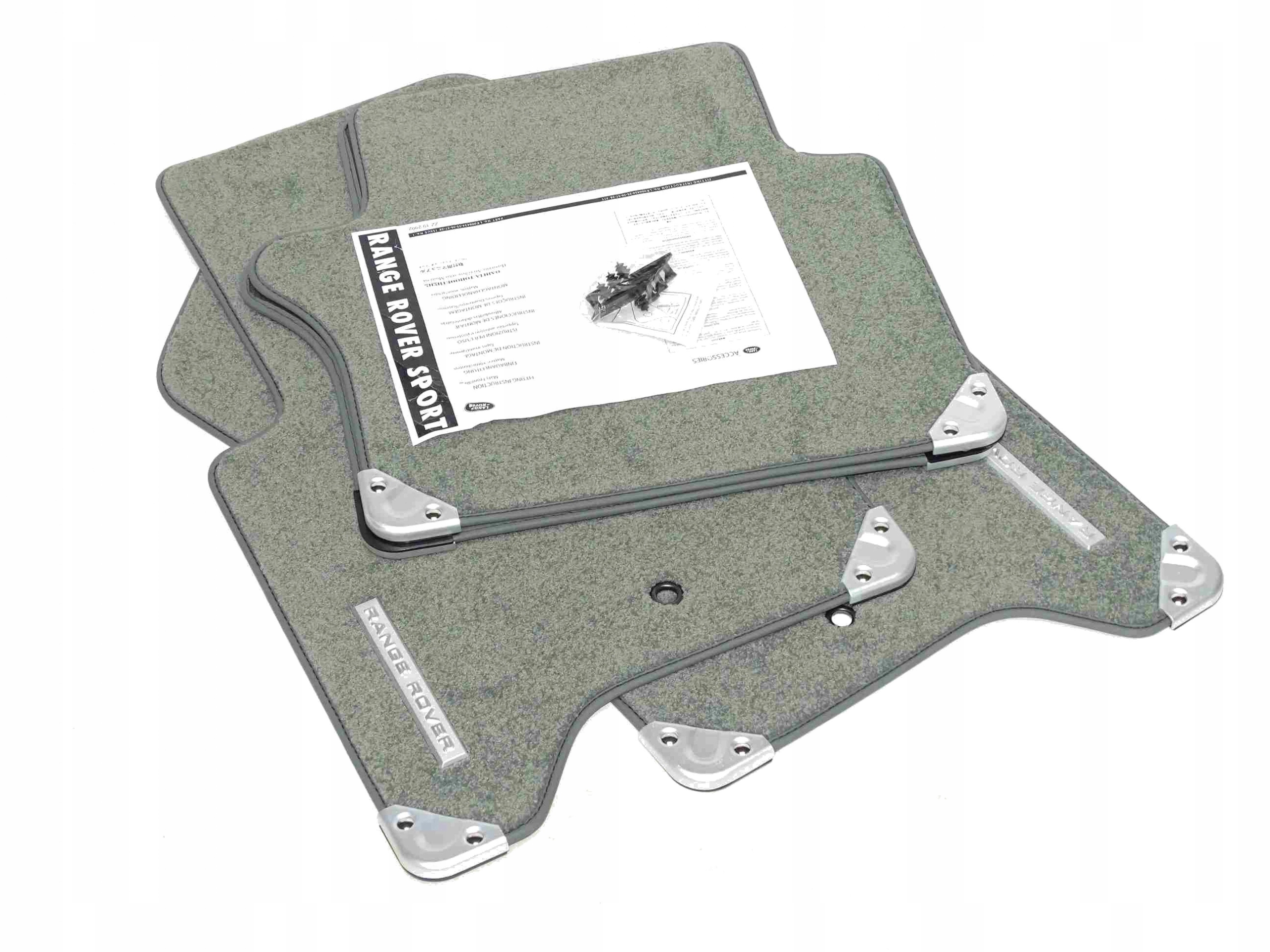 ORYGINALNE dywaniki welurowe RANGE ROVER SPORT 05 Weight with packaging 1 kg