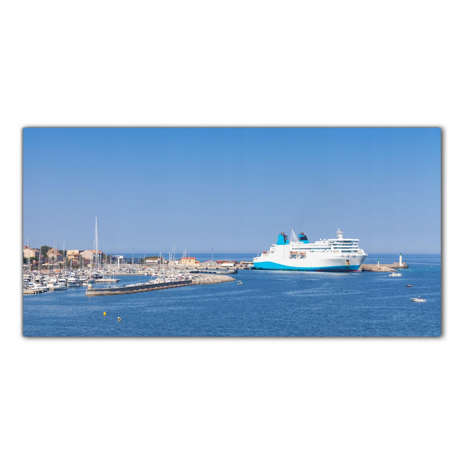 Přístavní přístav Město Zátoka 140x70 Lacobel do kuchyně