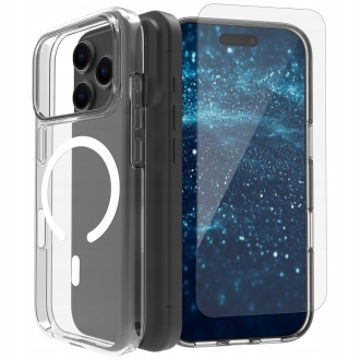 Zestaw Roobix 3w1 Combo do iPhone 17 (etui MagSafe szkło ochrona)