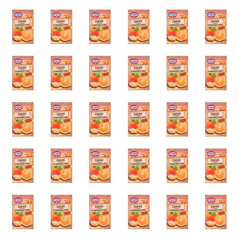 Dr. Oetker Z přírodního světa Cukr s pomerančovou kůrou 15 g X30
