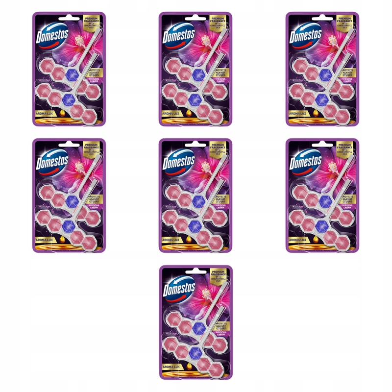 Domestos kostka Aroma Hibiscus 50 g X7