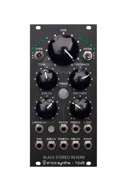 Erica Synths Black Stereo Reverb