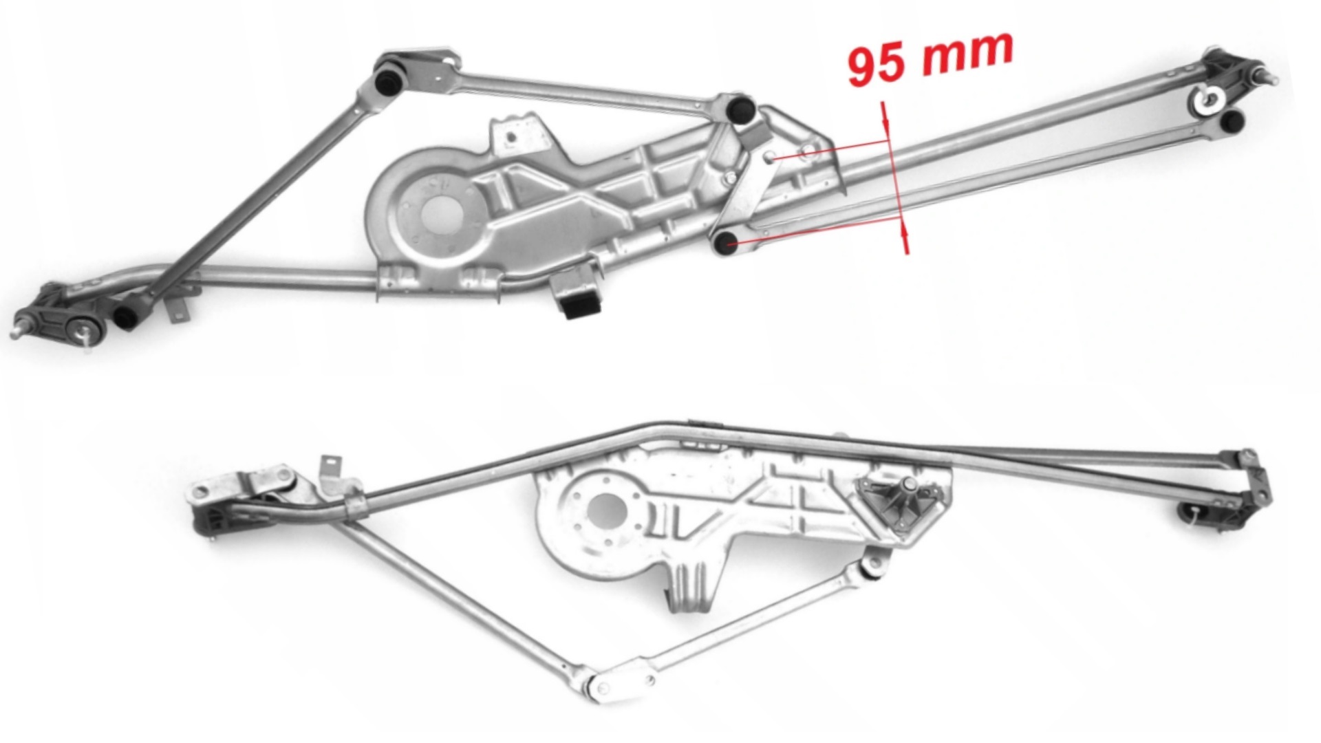 GT44-015 - VW SHARAN 1.8 T 2.0 передний механизм стеклоочистителя