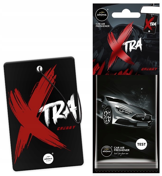 

Aroma Car Xtra Cherry Wiśniowy odświeżacz wiśnia