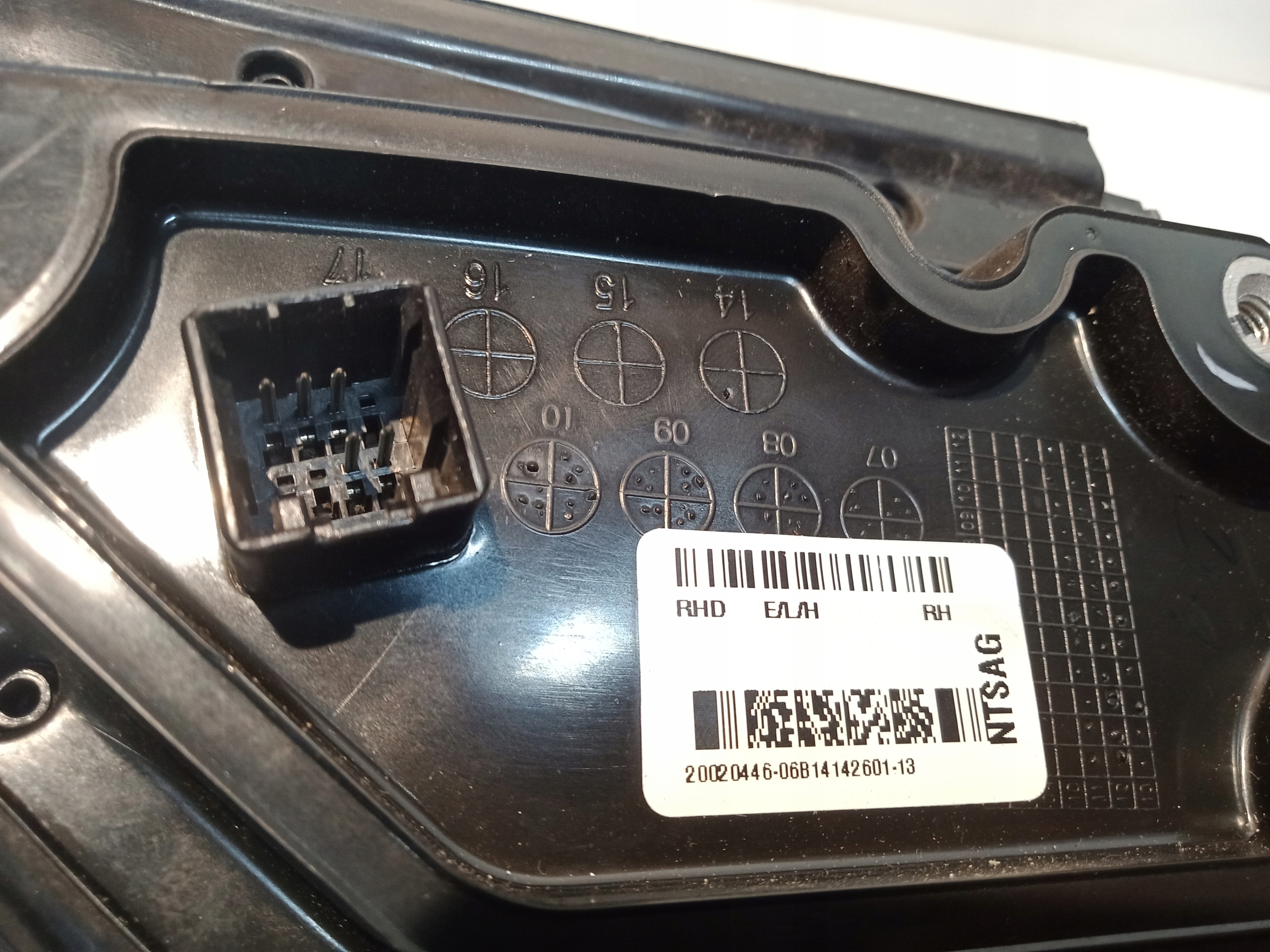 HYUNDAI I20 LIFT mirror right 5-PIN 2012-14R